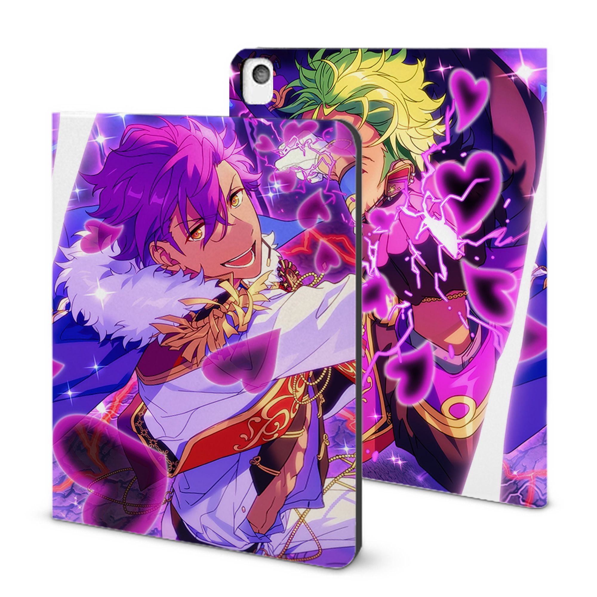 （画像用） あんさんぶるスターズ! Ensemble Stars IPadケース ペンホルダー付き ブックスタイルデザイン